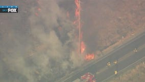 'Rabbit Fire' in Moreno Valley now at 600 acres