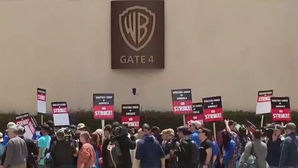 SAG-AFTRA actors go on strike
