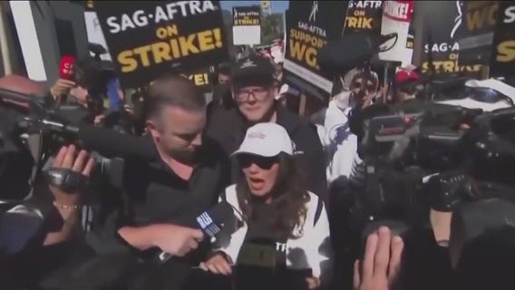 SAG-AFTRA joins WGA in strike, Day 1