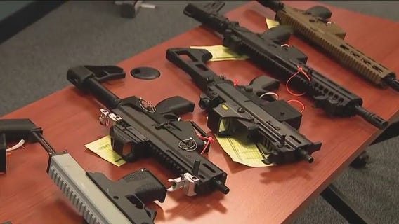 Record gun bust by San Bernardino PD