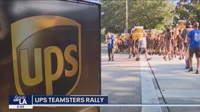 UPS teamsters to rally amid strike talks