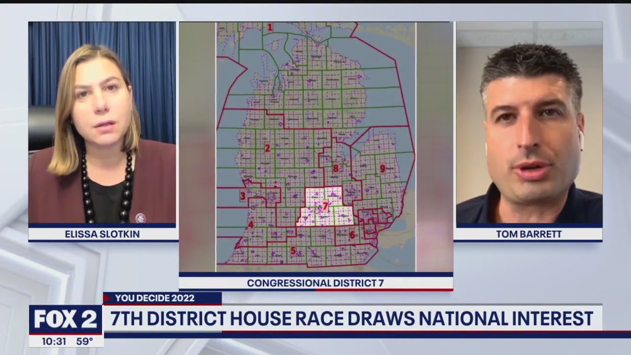 Congressional battle for 7th District with Slotkin, Barrett is most expensive House race in country | FOX 2 Detroit