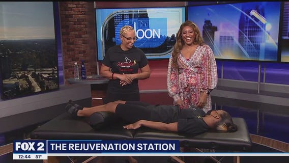 Massage and stretching sessions with The Rejuvenation Station