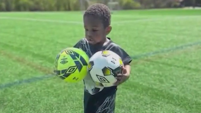 2-year-old Georgia soccer star goes viral