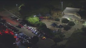 Adult killed, toddler shot outside rec center