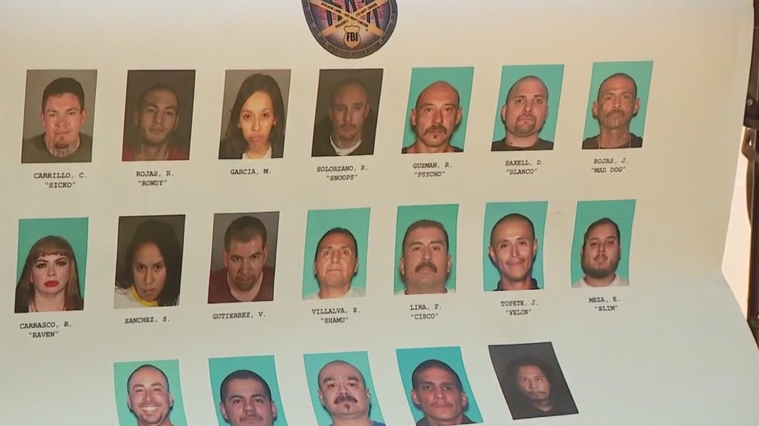 Gang members arrested in cop deaths