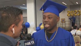 Adults who earned HS diplomas graduate in Downey