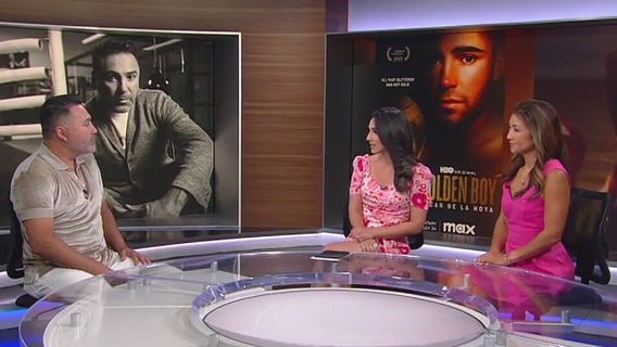 Legendary boxer Oscar De La Hoya joins Good Day LA