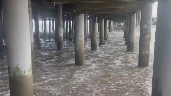 High bacteria reported in waters near Santa Monica Pier