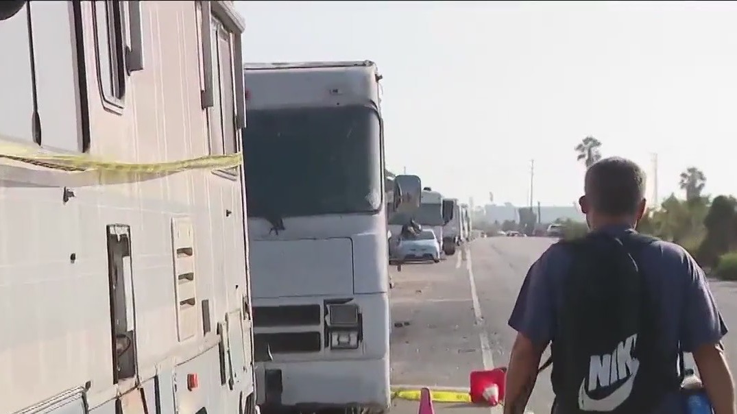 Clean up begins at Playa Vista encampment