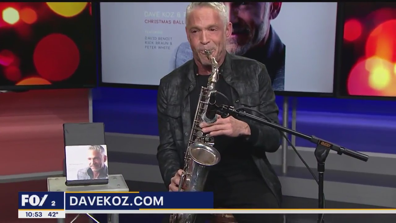 Saxophonist Dave Koz out with his 8th Christmas CD
