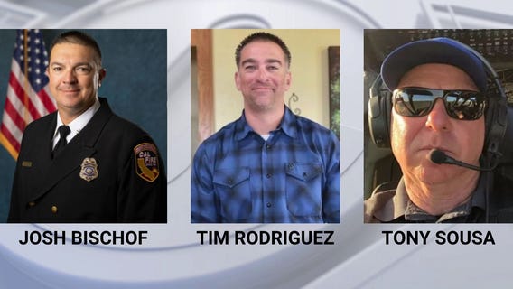 3 dead in Cal Fire helicopter crash