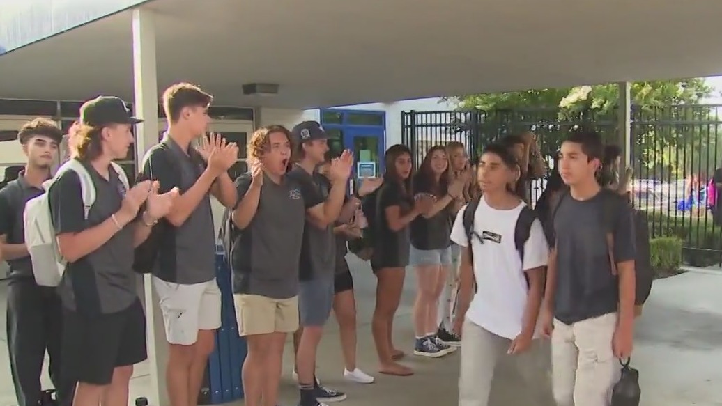 First day of school at Alta Loma High School | FOX 11 Los Angeles