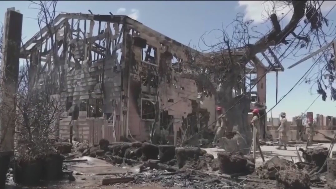 Maui residents reeling from historic wildfire