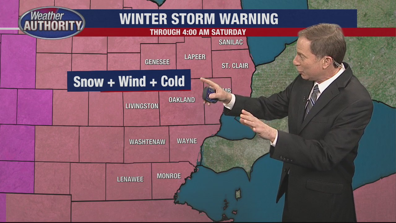 Rain changing to snow heading into Friday | FOX 2 Detroit