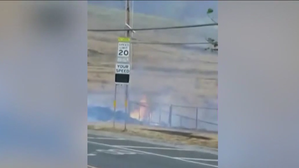 New video shows possible cause of deadly wildfires in Maui