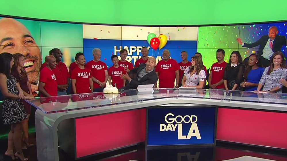 GDLA's Melvin Robert treated to big birthday surprise