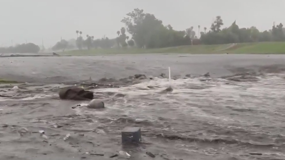 Flooding across SoCal from Hilary