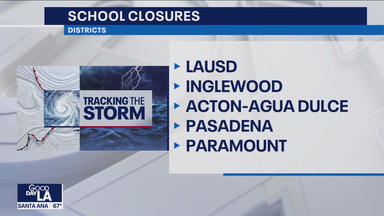 Tropical Storm Hilary prompts school closures