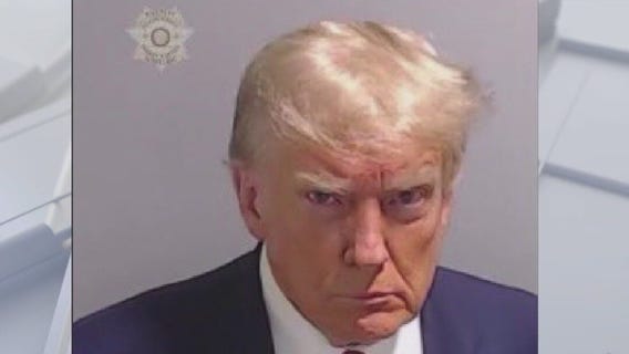 Trump mugshot released
