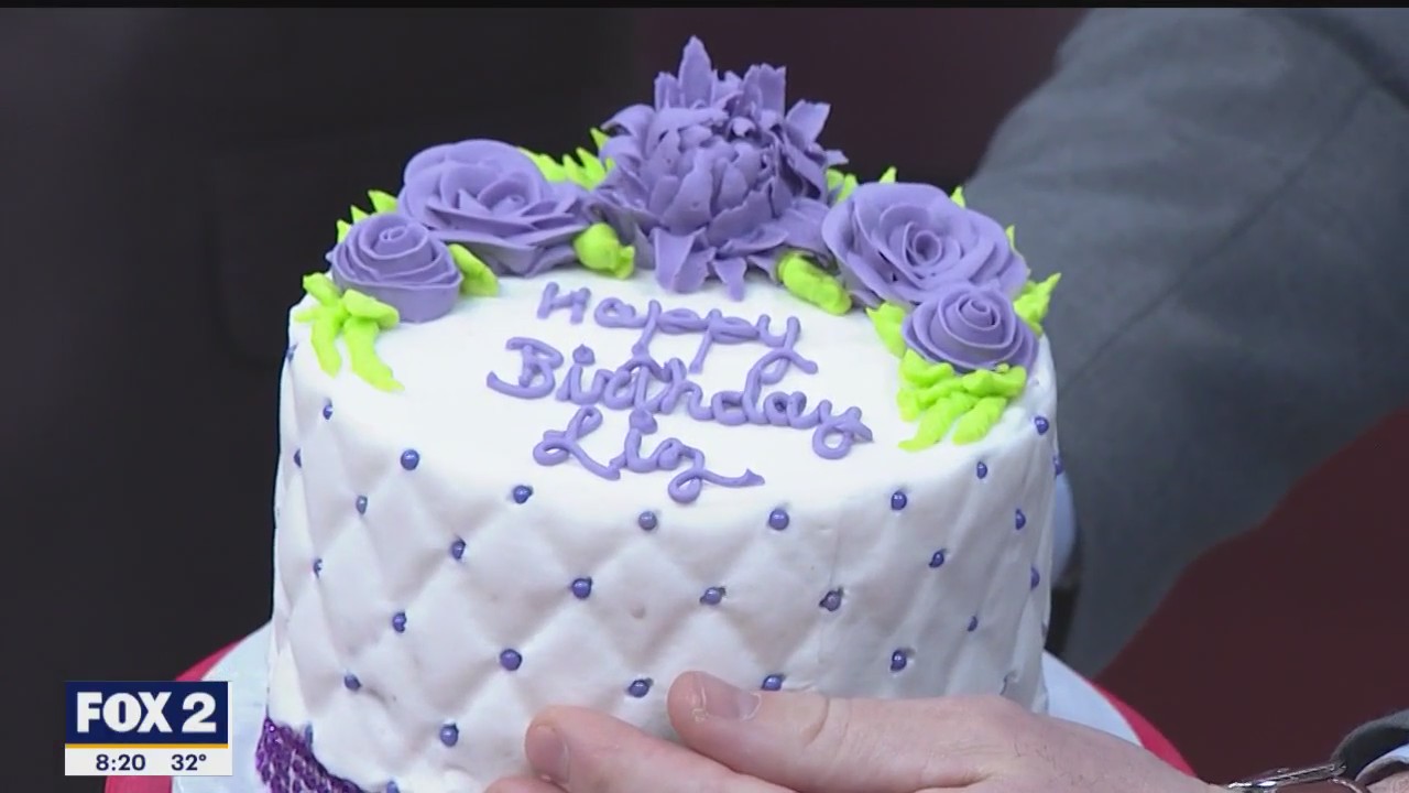 Cake and hot cocoa from A Serendipity Cakery