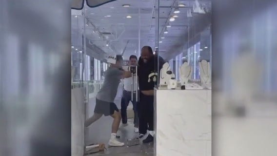 Robbery fail: Jewelry store fights back