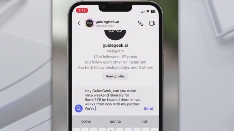 Booking travel using A.I.