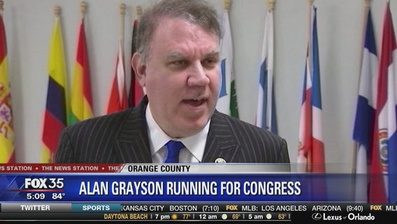 Alan Grayson to run for Congress again