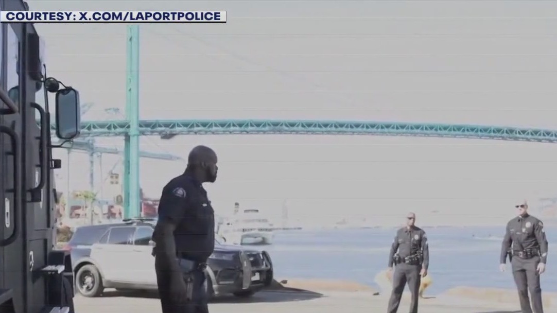 Shaq stars in LA Port Police recruiting video