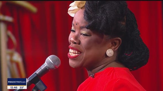 Sky Covington performing at Bert's Warehouse