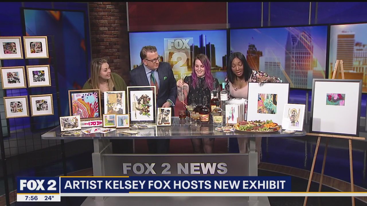 Kelsey Fox hosts new art exhibit at Ferndale distillery