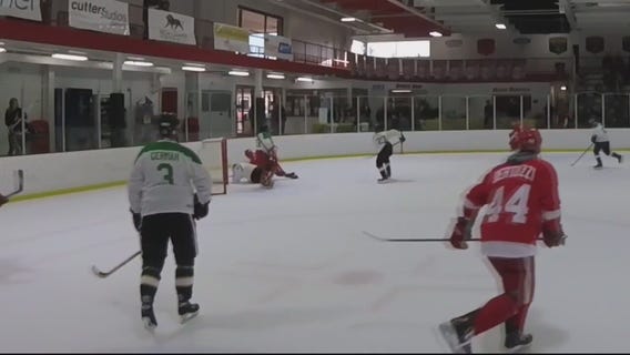 Red Wings Alum Hit the Ice to Take on Cerebral Palsy