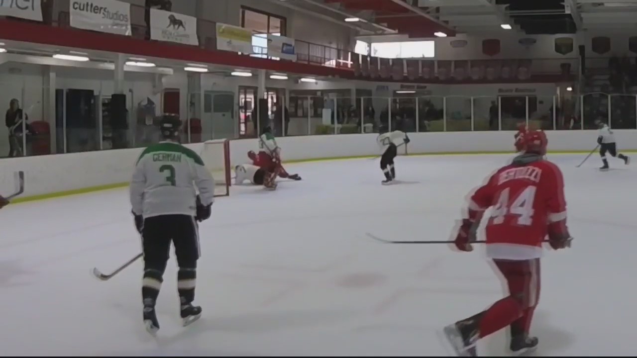 Red Wings Alum Hit the Ice to Take on Cerebral Palsy