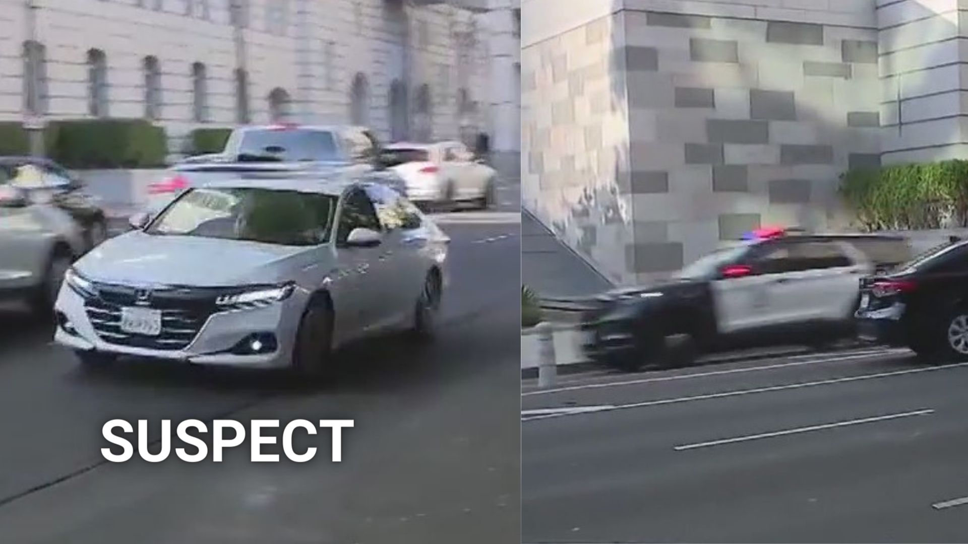 FOX 11 stumbles upon police chase on live TV