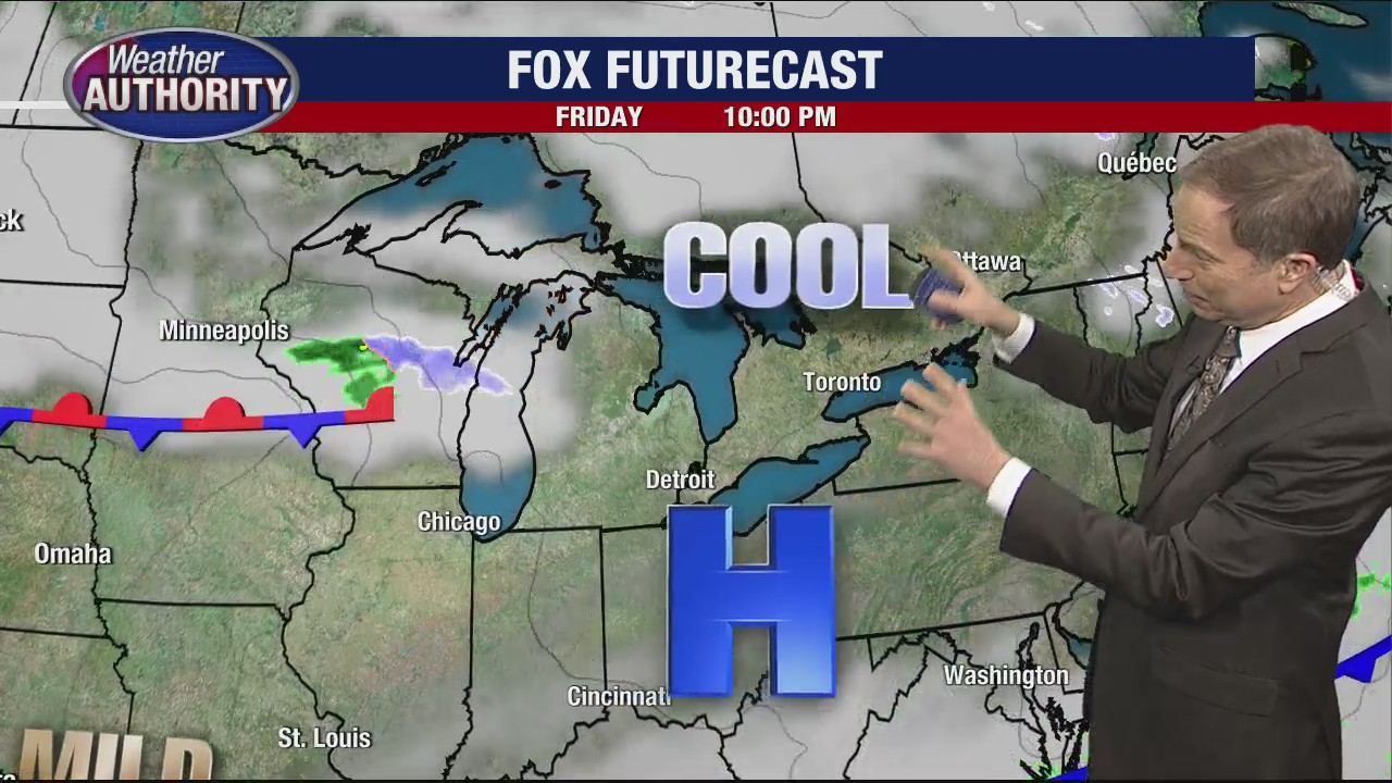 Cool end to week before temps start climbing next week | FOX 2 Detroit