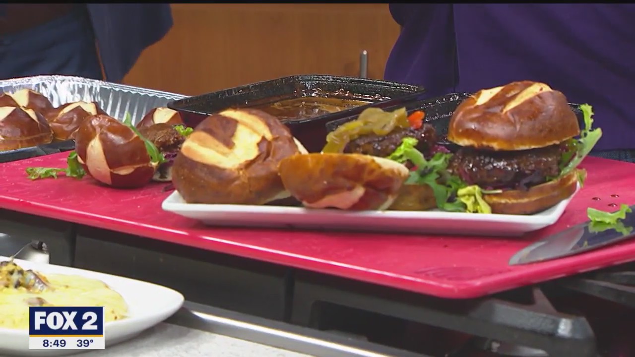 Chef Godwin from Yum Village Cooks Up Sliders, Flatbreads and Quesadillas