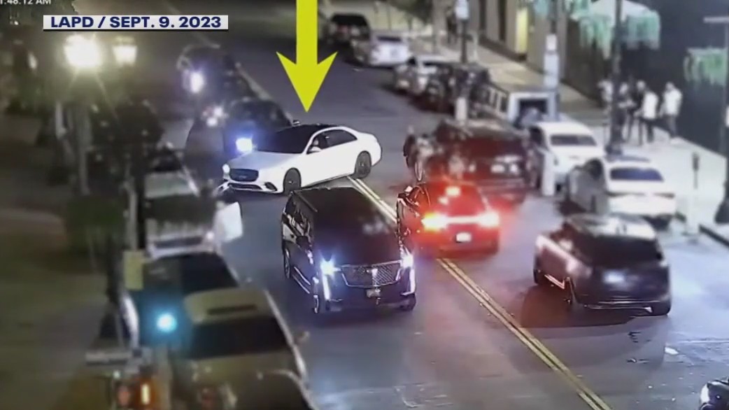 Man shoots at people on Hollywood sidewalk