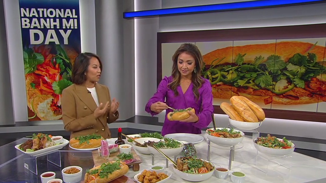 Making Banh Mi on National Banh Mi Day!