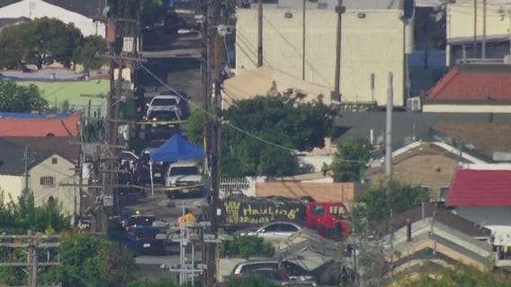 LAPD investigating fatal shooting near South LA gas station