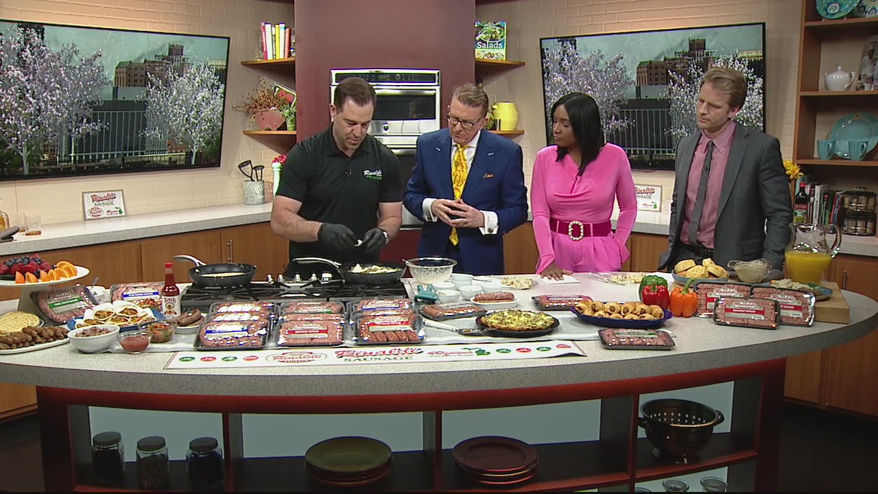 Easy breakfast recipe: Italian sausage frittata with biscuits and gravy