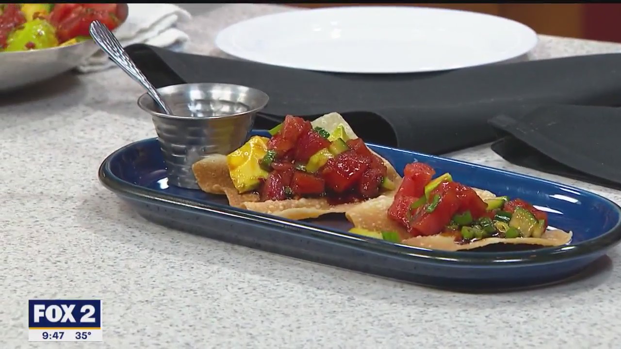 How to make Tuna Wonton Tacos