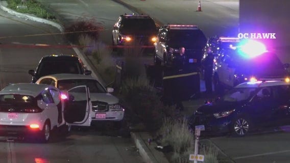 Driver accused of intentionally hitting pedestrians