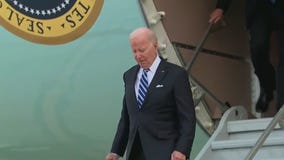 President Biden arrives in Israel