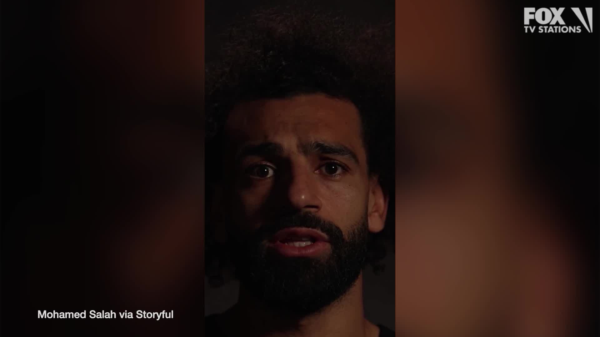 Mohamed Salah calls for end to Gaza violence