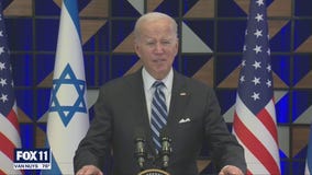 Biden makes wartime trip to Israel
