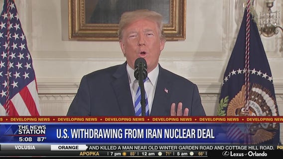 Trump withdraws US from Iran nuclear deal