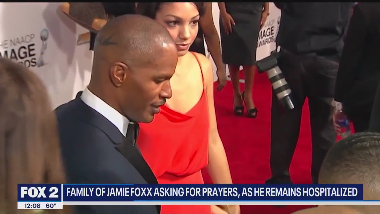 Family of Jamie Foxx ask for prayers as star is hospitalized