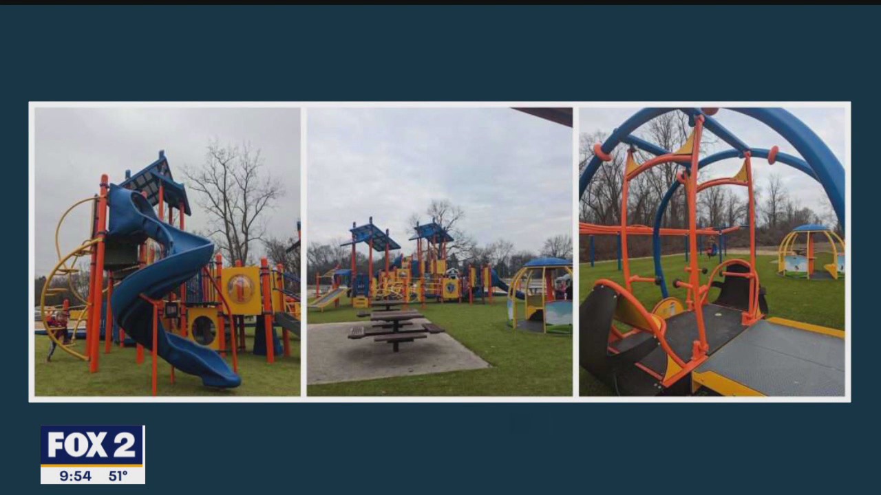 Check Out Livonia's NEW Ben Celani Play Area