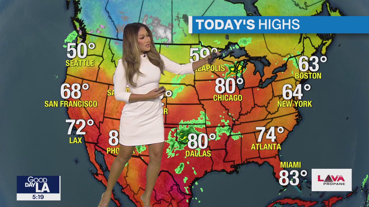 Weather Forecast for Tuesday, Oct. 24