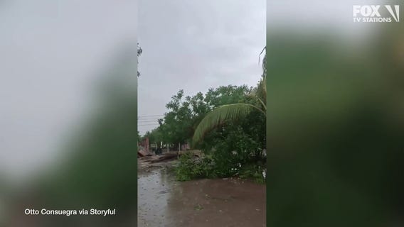 Remnants of Hurricane Norma hits Sinaloa